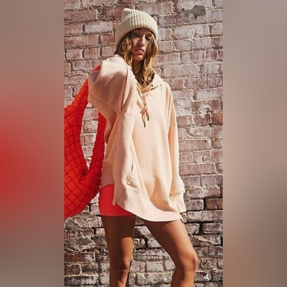 FP Movement Sprint To The Finish Hoodie. NWT. Creamsicle - Picture 1 of 2